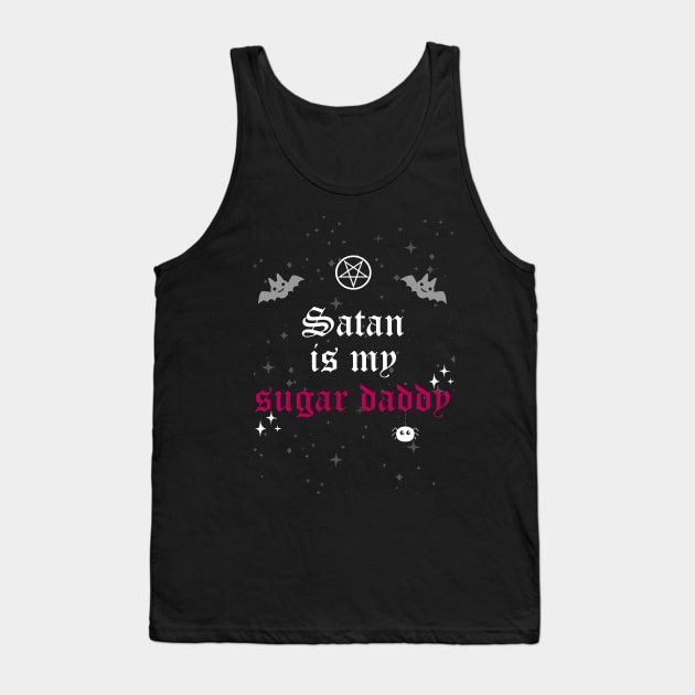 Satan is my sugar daddy Tank Top by InkPerspective